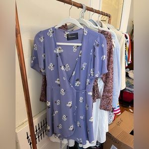 Reformation Wrap Dress